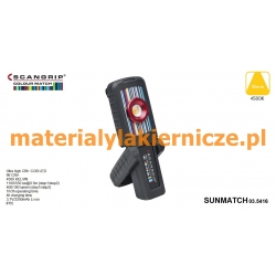 SCANGRIP Colour Match SUNMATCH  03.5416 materialylakiernicze.pl